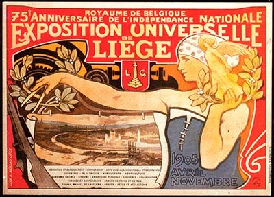 Affiche de l'Exposition internationale de 1905