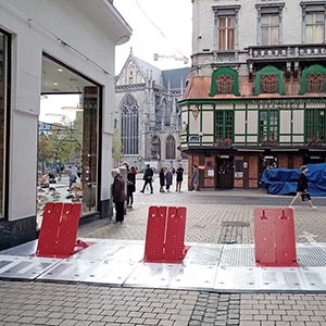 Liège investit dans du matériel de sécurisation de son espace public
