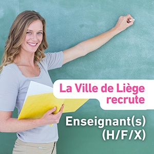 La Ville de Liège recrute un enseignant (H/F/X) en cours techniques d'horticulture